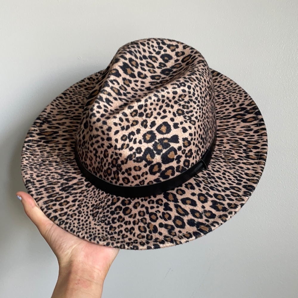 Cheetah Print Hat